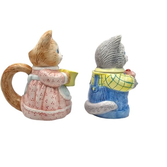 Vintage Avon Country Purr-Fection Sugar & Creamer Set - Picture 15 of 16